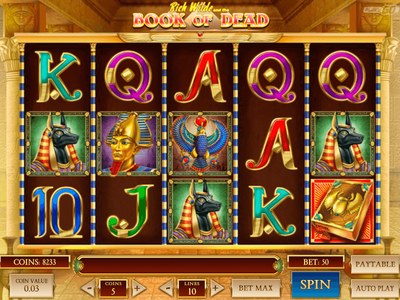 Слот Book Of Dead студии Play'n GO