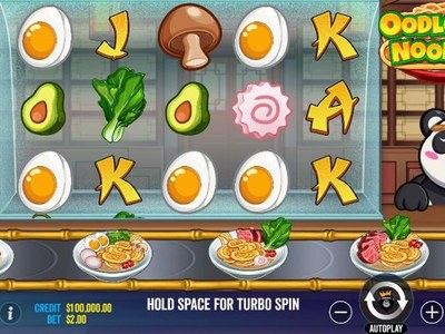 Игровой аппарат Oodles Of Noodles студии Pragmatic Play