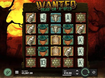 Игровой аппарат Wanted Dead Or A Wild от Hacksaw Gaming